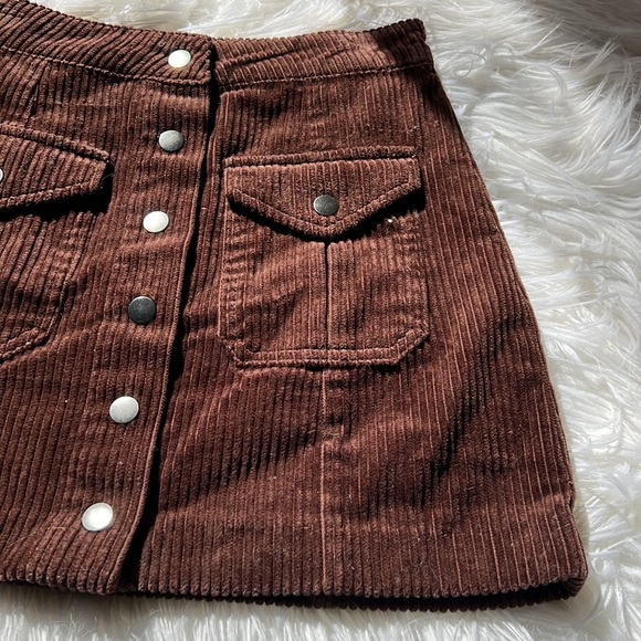 Forever21 Corduroy Mini Skirt - Picture 3 of 7